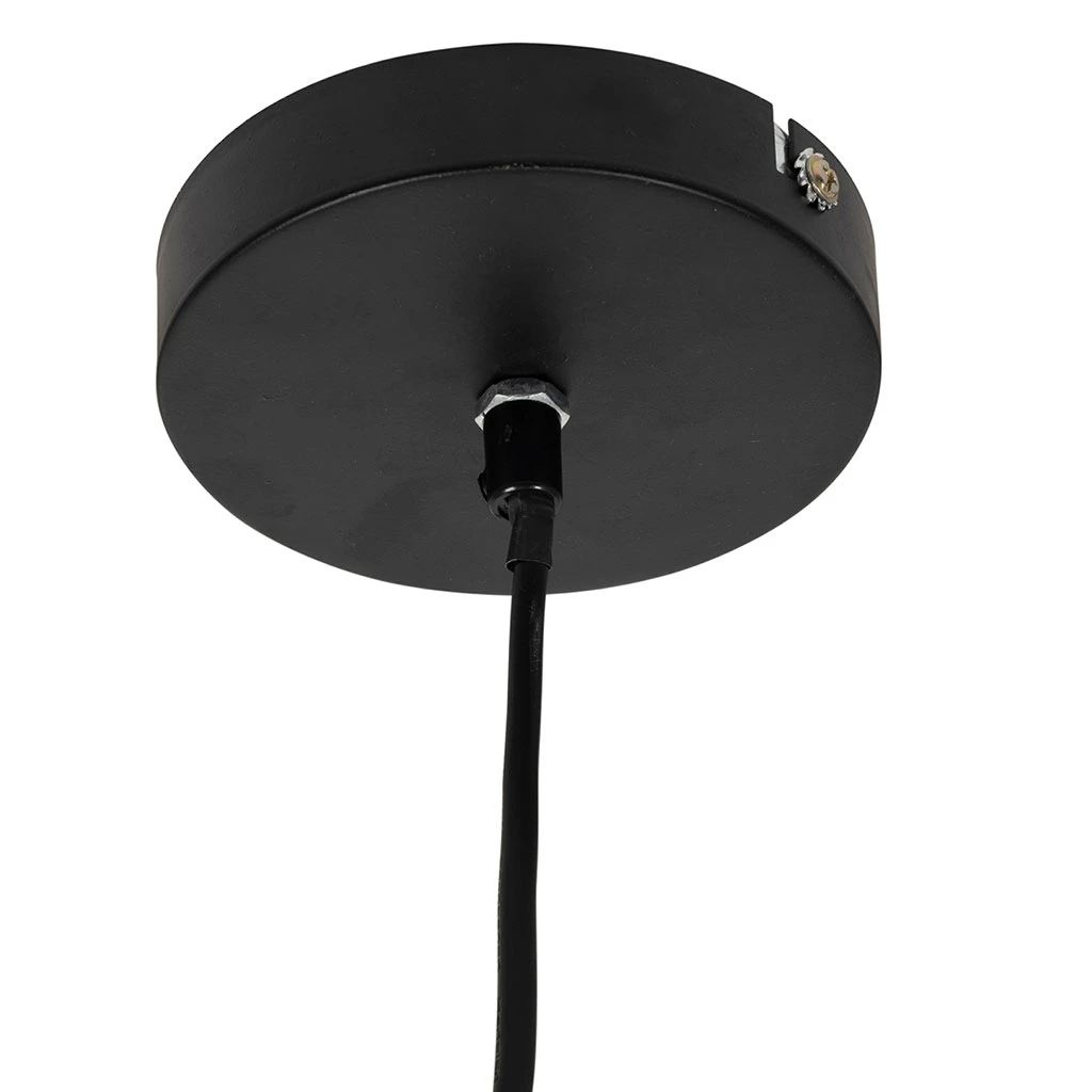 Suspension En Jute Et Fer écru D25cm - Ramille 4 Suspension En Jute Et Fer écru D25cm - Ramille – Image 4