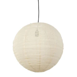 Suspension En Jute Et Fer écru D50cm - Ramille