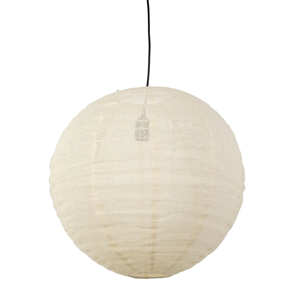Suspension En Jute Et Fer écru D50cm - Ramille 1 Suspension En Jute Et Fer écru D50cm - Ramille