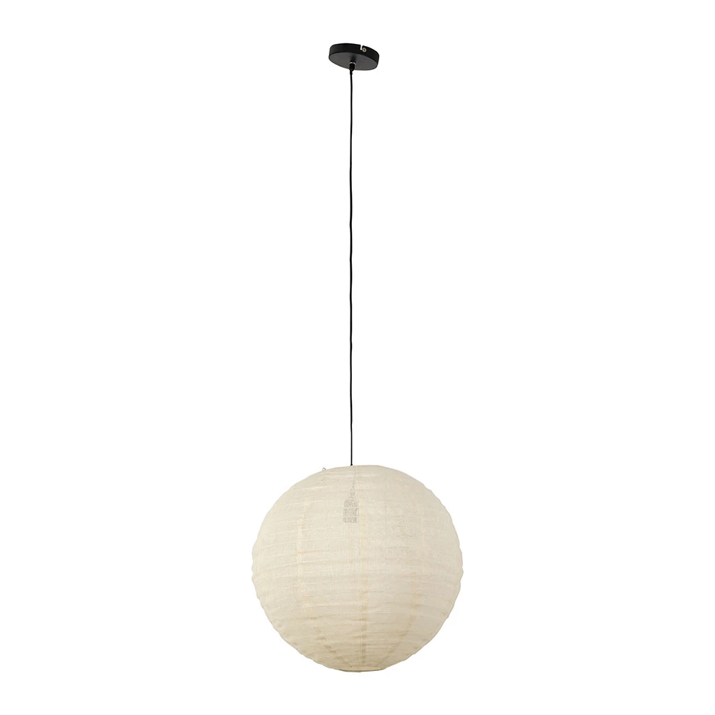 Suspension En Jute Et Fer écru D50cm - Ramille 3 Suspension En Jute Et Fer écru D50cm - Ramille – Image 3