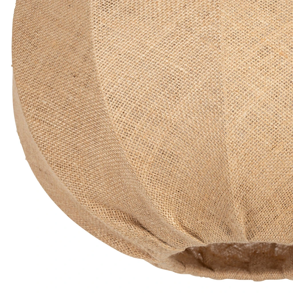 Suspension En Jute Et Fer Naturel Non électrifiée D39.5xh31cm - Chaumière 2 Suspension En Jute Et Fer Naturel Non électrifiée D39.5xh31cm - Chaumière – Image 2