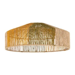 Suspension En Jute Naturel Et Fer Non électrifiée D50x19cm - Aurore