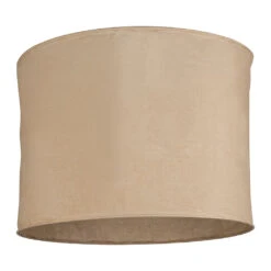 Suspension En Lin Et Métal Taupe H45cm Non électrique - Noho