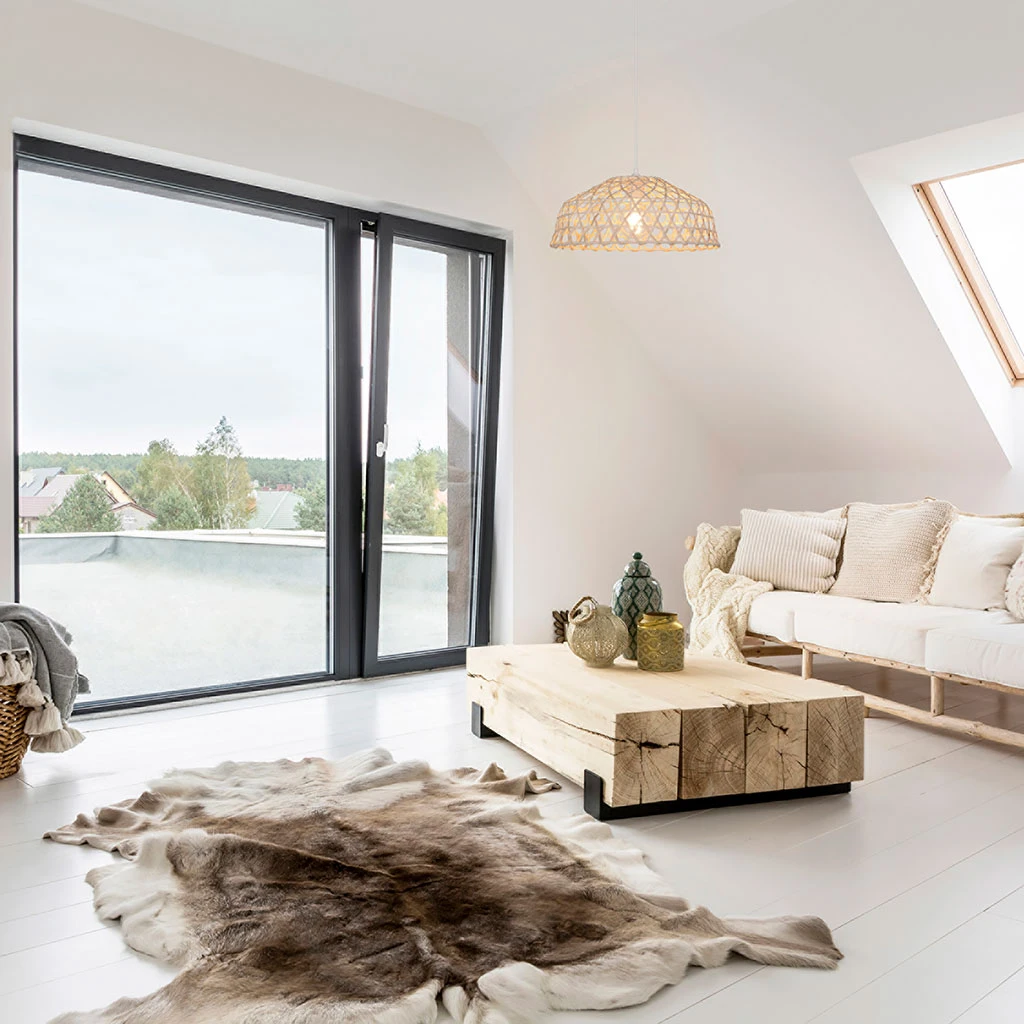 Suspension En Métal Et Rotin D38cm Naturel - Bendor 3 Suspension En Métal Et Rotin D38cm Naturel - Bendor – Image 3