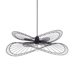 Suspension En Métal Noir D60cm - Magdalena