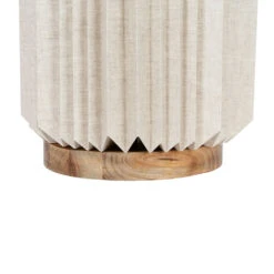 Suspension En Papier Et Lin Naturel D56xh20cm - Fontelo -Magasin Général Pour La Maison suspension en papier et lin naturel d56xh20cm fontelo 38813 38813 DET02 WEB