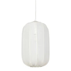 Suspension En Polyester Et Fer Blanc H45cm - Organic