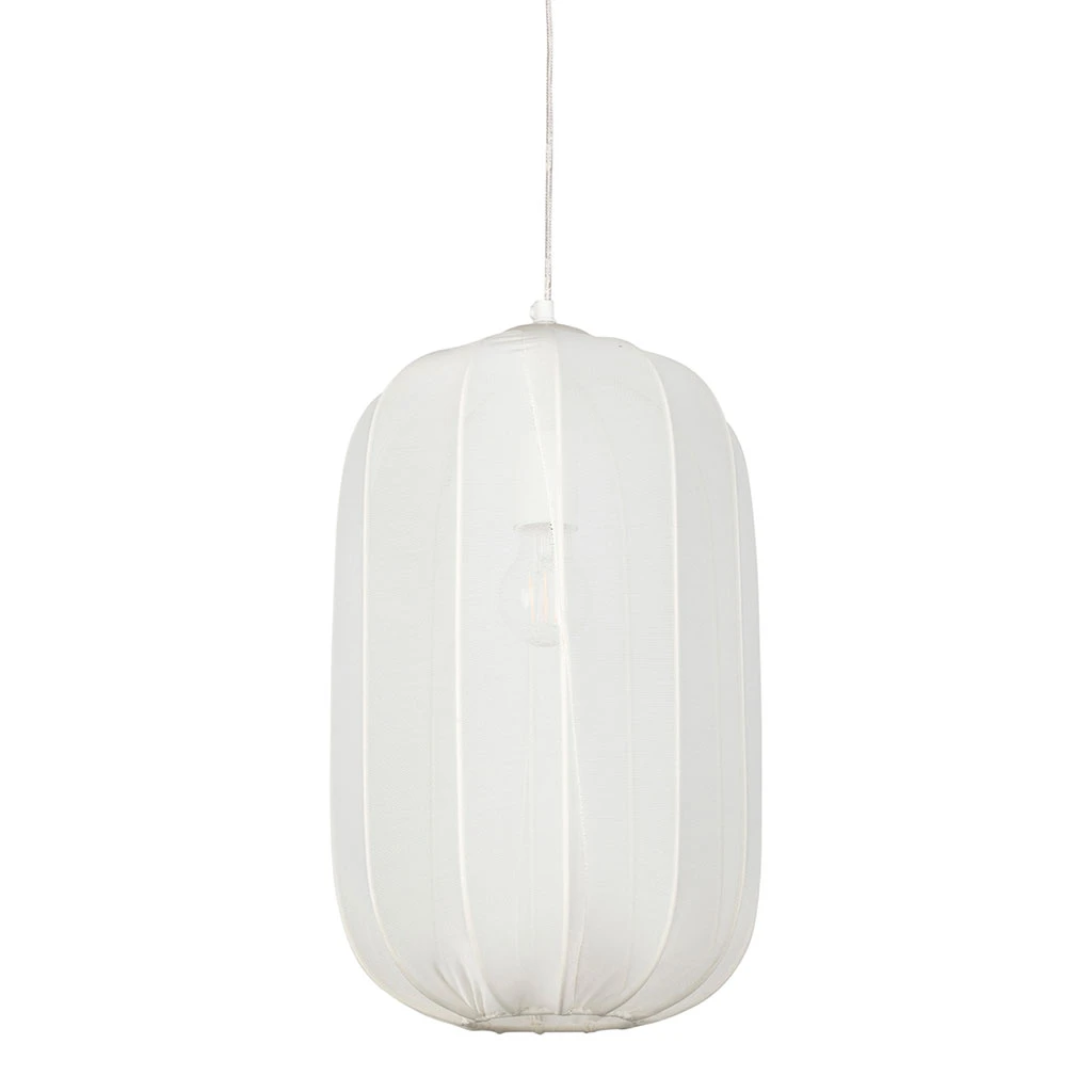 Suspension En Polyester Et Fer Blanc H45cm - Organic 1 Suspension En Polyester Et Fer Blanc H45cm - Organic