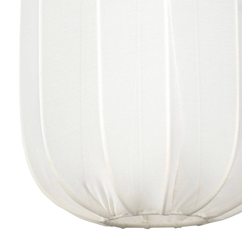 Suspension En Polyester Et Fer Blanc H45cm - Organic 3 Suspension En Polyester Et Fer Blanc H45cm - Organic – Image 3