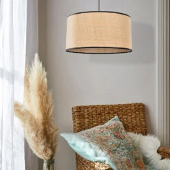 Suspension En Raphia Naturel D38cml - Cylindre 8 Suspension En Raphia Naturel D38cml - Cylindre -Magasin Général Pour La Maison suspension en raphia naturel d38cml cylindre 622493 622493 FRN05 WEB