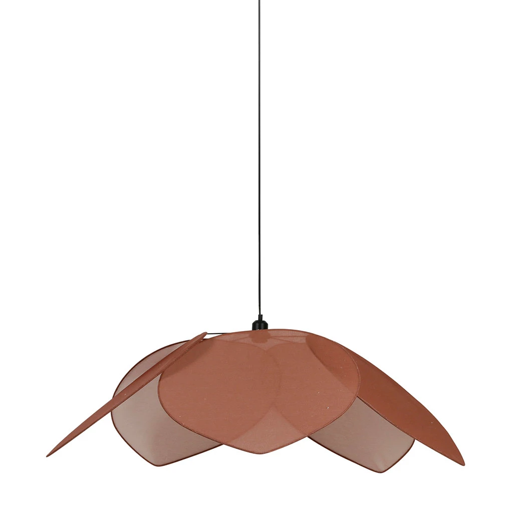 Suspension Japandi En Lin D110cm Brun 1 Suspension Japandi En Lin D110cm Brun