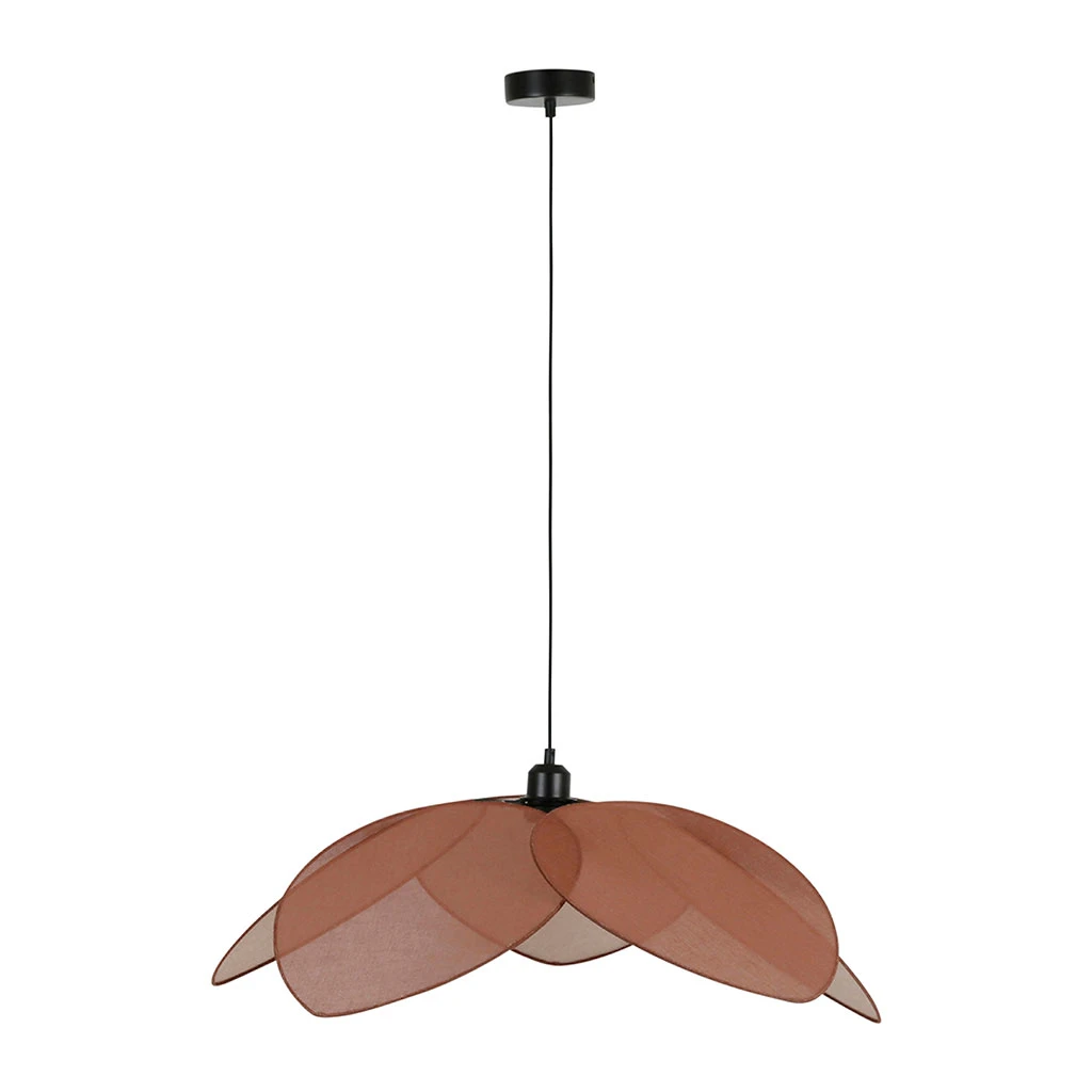 Suspension Japandi En Lin D70cm Brun 2 Suspension Japandi En Lin D70cm Brun – Image 2