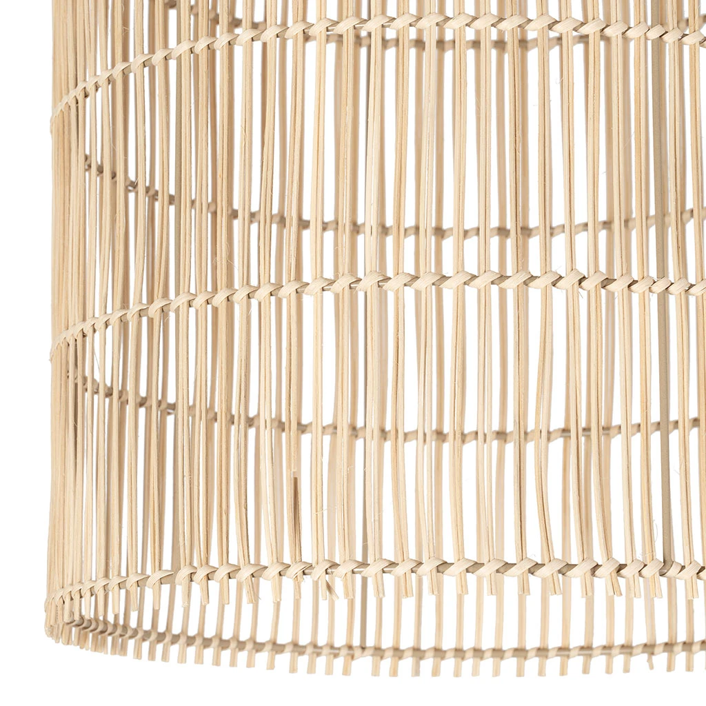 Suspension Non électrique En Rotin Et Fer Naturel D40cm - Brasil 2 Suspension Non électrique En Rotin Et Fer Naturel D40cm - Brasil – Image 2