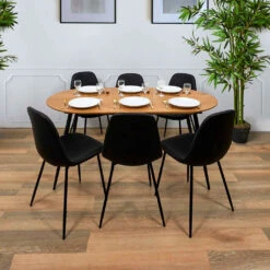Table à Manger Avec Allonge En Bois 120(+40cm)x80cm - Lara -Magasin Général Pour La Maison table a manger avec allonge en bois 120 40cm x80cm lara 629684 629684 FRN04 WEB