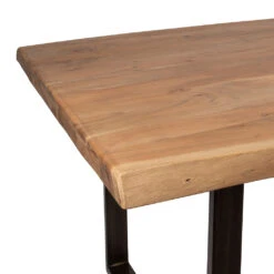 Table à Manger En Acacia Massif Et Pieds En Fer Noir 240x110cm - Factory 13 Table à Manger En Acacia Massif Et Pieds En Fer Noir 240x110cm - Factory -Magasin Général Pour La Maison table a manger en acacia massif et pieds en fer noir 240x110cm factory 36493 DET03 WEB 2