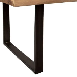 Table à Manger En Acacia Massif Et Pieds En Fer Noir 240x110cm - Factory 15 Table à Manger En Acacia Massif Et Pieds En Fer Noir 240x110cm - Factory -Magasin Général Pour La Maison table a manger en acacia massif et pieds en fer noir 240x110cm factory 36493 DET06 WEB 2