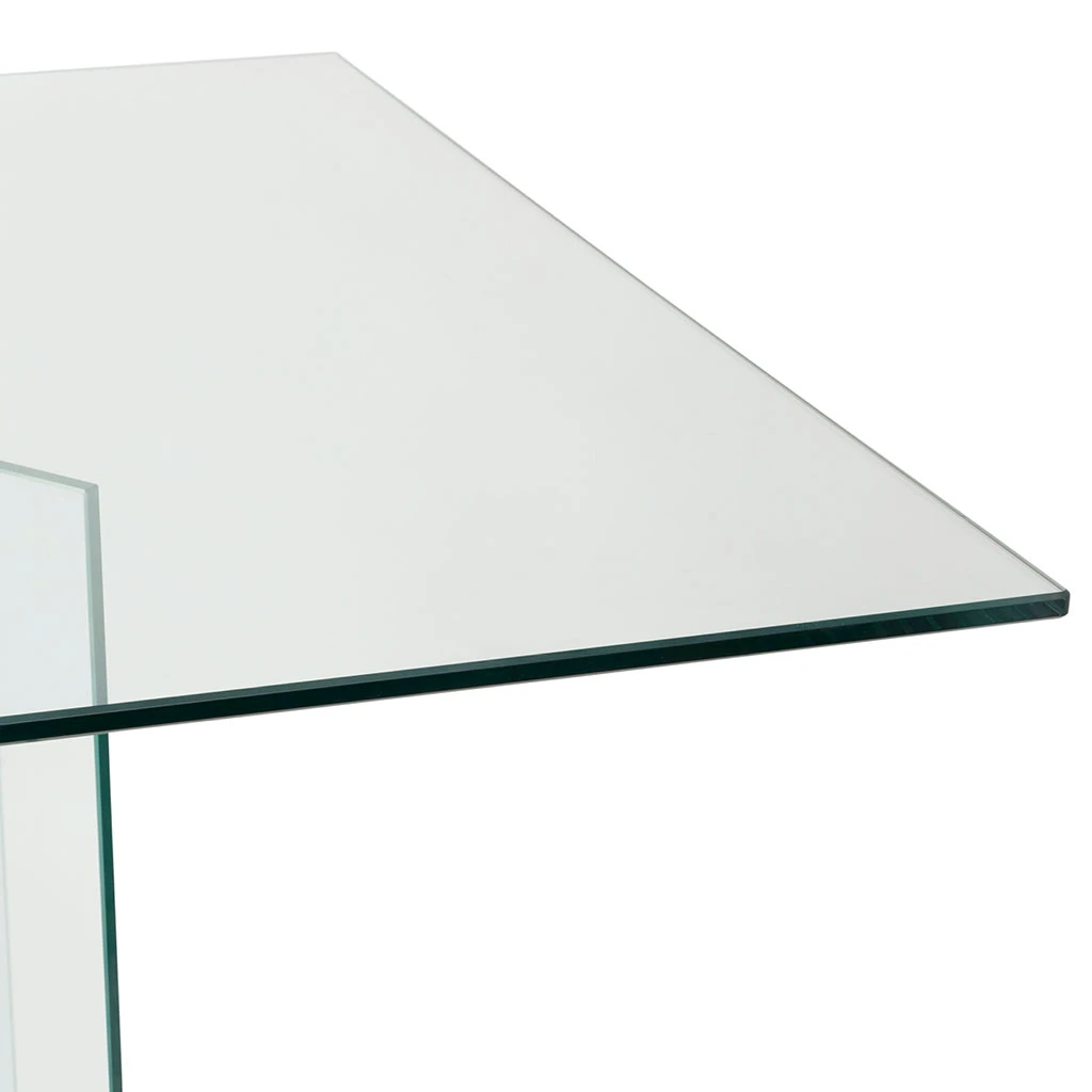 Table à Manger En Verre Trempé 180x90cm - Adela 3 Table à Manger En Verre Trempé 180x90cm - Adela – Image 3
