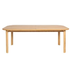 Table à Manger Extensible En Chêne Naturel 200(+50)x100cm - Sirocco -Magasin Général Pour La Maison table a manger extensible en chene naturel 200 50 x100cm sirocco 6649 664914 FRN03 WEB