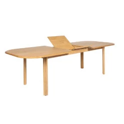 Table à Manger Extensible En Chêne Naturel 200(+50)x100cm - Sirocco -Magasin Général Pour La Maison table a manger extensible en chene naturel 200 50 x100cm sirocco 6649 664914 FRN09 WEB
