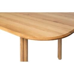 Table à Manger Extensible En Chêne Naturel 200(+50)x100cm - Sirocco -Magasin Général Pour La Maison table a manger extensible en chene naturel 200 50 x100cm sirocco 6649 664914 FRN11 WEB