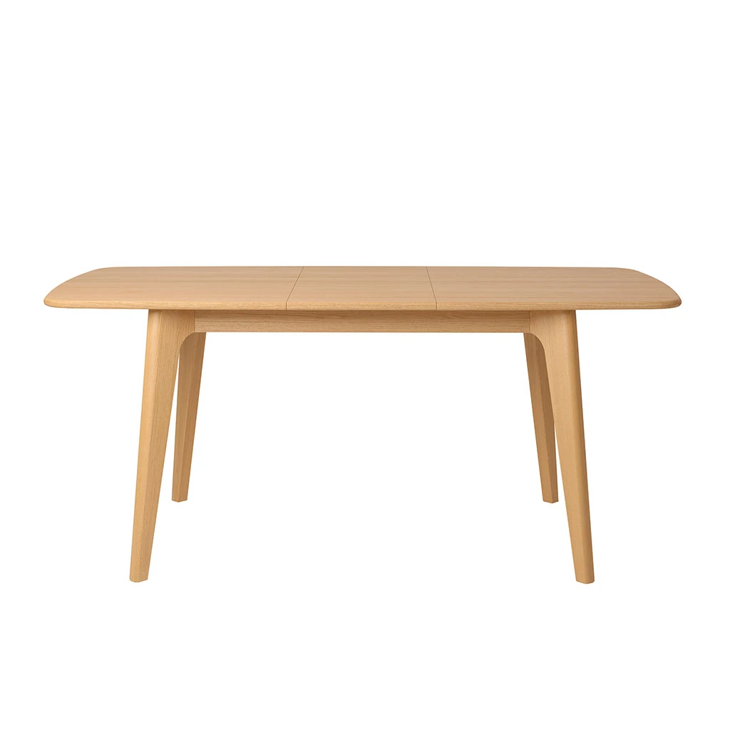 Table à Manger Extensible En Placage Et Chêne Naturel 140(+40)X90CM - Sublime 1 Table à Manger Extensible En Placage Et Chêne Naturel 140(+40)X90CM - Sublime