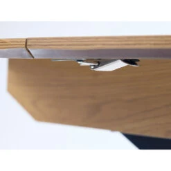 Unique Table à Manger Extensible Ronde En Chêne Naturel Et Noir D120(+40)cm - Cesura -Magasin Général Pour La Maison table a manger extensible ronde en chene naturel et noir d120 40 cm c 697525 FRN02 WEB