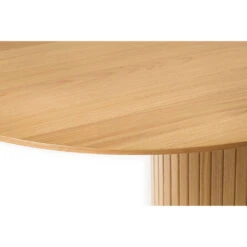 Unique Table à Manger Ovale En Placage Chêne Naturel 180x95cm - Nola -Magasin Général Pour La Maison table a manger ovale en placage chene naturel 180x95cm nola 667719 667719 FRN04 WEB