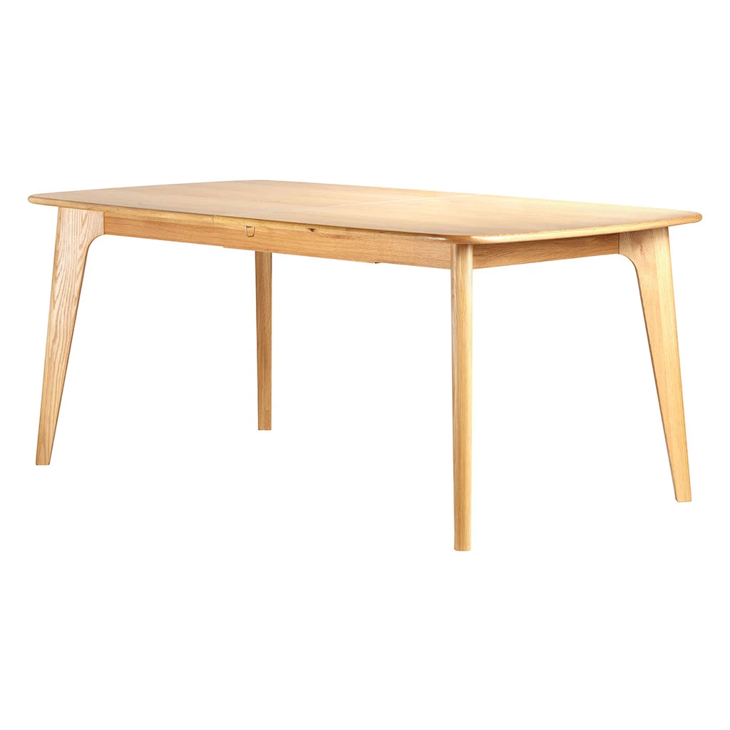 Table De Repas Avec Allonge Intégrée En Chene Naturel 180(+50)x100xh76cm - Sublime 3 Table De Repas Avec Allonge Intégrée En Chene Naturel 180(+50)x100xh76cm - Sublime – Image 3