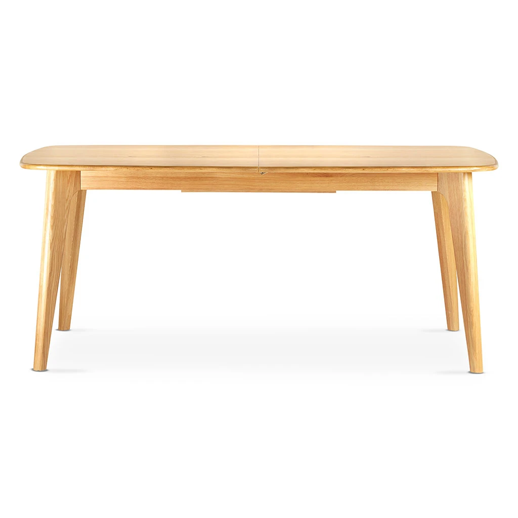 Table De Repas Avec Allonge Intégrée En Chene Naturel 180(+50)x100xh76cm - Sublime 1 Table De Repas Avec Allonge Intégrée En Chene Naturel 180(+50)x100xh76cm - Sublime