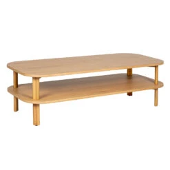 Table Basse En Chêne Naturel 130x55cm - Sirocco -Magasin Général Pour La Maison table basse en chene naturel 130x55cm sirocco 664913 664913 FRN03 WEB