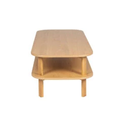 Table Basse En Chêne Naturel 130x55cm - Sirocco -Magasin Général Pour La Maison table basse en chene naturel 130x55cm sirocco 664913 664913 FRN04 WEB