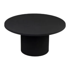 Table Basse Ronde En Fer Noir D79xh40cm - Organic 6 Table Basse Ronde En Fer Noir D79xh40cm - Organic -Magasin Général Pour La Maison table basse en fer noir 79x79xh40 organic 77209 77209 DET01 WEB