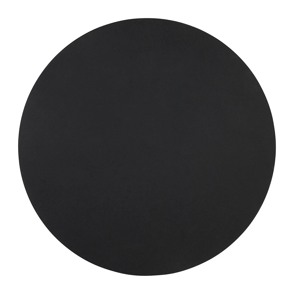 Table Basse Ronde En Fer Noir D79xh40cm - Organic 4 Table Basse Ronde En Fer Noir D79xh40cm - Organic – Image 4