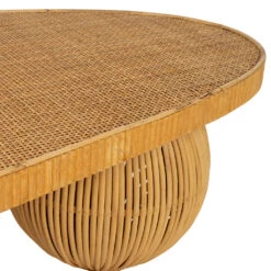 Table Basse En Rotin Et Bambou Naturel 119x66cm - Tamba -Magasin Général Pour La Maison table basse en rotin et bambou naturel 119x66cm tamba 78256 78256 DET02 WEB