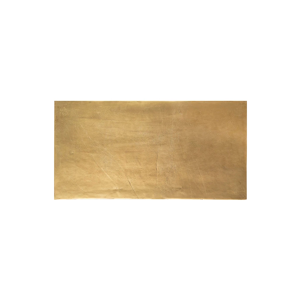 Table Basse Gigogne (lot De 3) En Fer Doré - Félia 2 Table Basse Gigogne (lot De 3) En Fer Doré - Félia – Image 2