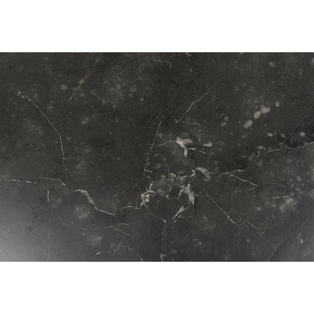 Table Basse Ronde Effet Marbre Noir D80cm - Spiro 3 Table Basse Ronde Effet Marbre Noir D80cm - Spiro – Image 3