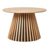 Table Basse Ronde En Bois Naturel D70cm - Olivia