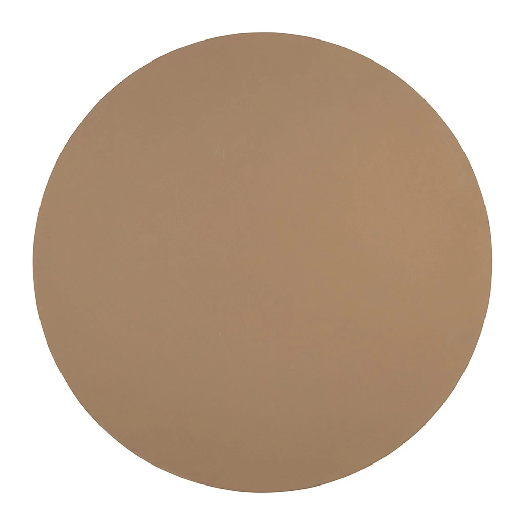 Table Basse Ronde En Fer Beige D79xh40cm - Minimal 3 Table Basse Ronde En Fer Beige D79xh40cm - Minimal – Image 3
