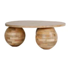 Table Basse Ronde En Manguier Naturel D79cm - Organic 6 Table Basse Ronde En Manguier Naturel D79cm - Organic -Magasin Général Pour La Maison table basse ronde en manguier naturel d79cm organic 78159 78159 DET01 WEB