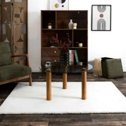 Table Basse Ronde En Verre Trempé Et Hévéa D75cm - Clara 3 Table Basse Ronde En Verre Trempé Et Hévéa D75cm - Clara -Magasin Général Pour La Maison table basse ronde en verre trempe et hevea d75cm clara 693959 693959 FRN01 WEB