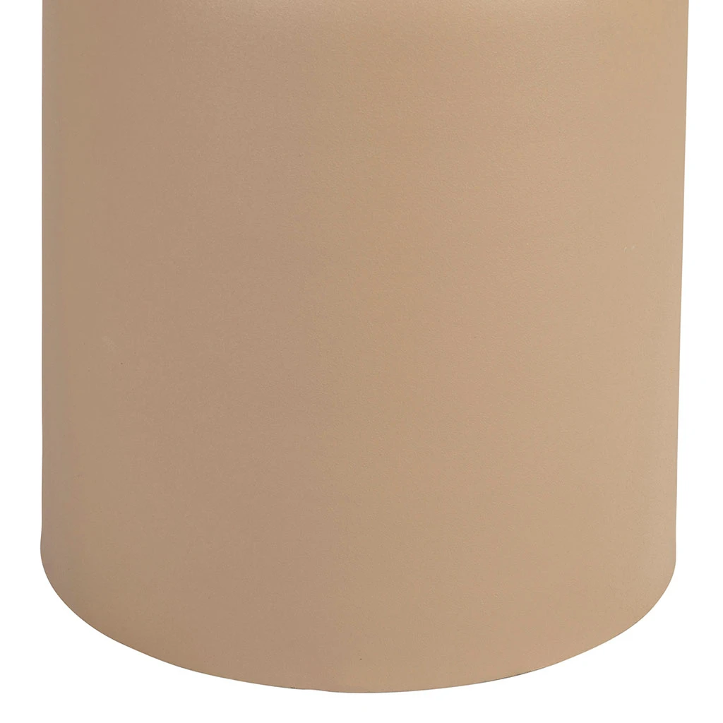 Table D'appoint En Fer Beige - Arty D37cm 3 Table D'appoint En Fer Beige - Arty D37cm – Image 3