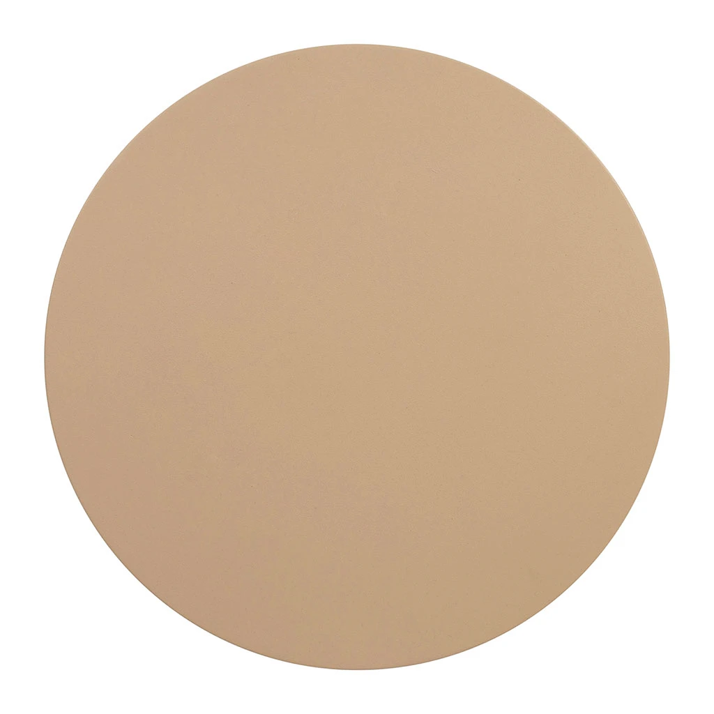 Table D'appoint En Fer Beige - Arty D37cm 4 Table D'appoint En Fer Beige - Arty D37cm – Image 4