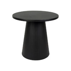 Table D'appoint En Fer Noir D45cm - Arty -Magasin Général Pour La Maison table d appoint en fer noir d45cm arty 78945 78945 DET02 WEB