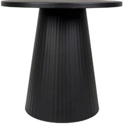 Table D'appoint En Fer Noir D45cm - Arty -Magasin Général Pour La Maison table d appoint en fer noir d45cm arty 78945 78945 DET04 WEB