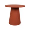 Table D'appoint En Fer Terracotta D45cm - Arty