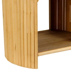 Table De Chevet En Bambou Et Rotin Naturel - Saori -Magasin Général Pour La Maison table de chevet en bambou et rotin naturel saori 79273 79273 DET03 WEB