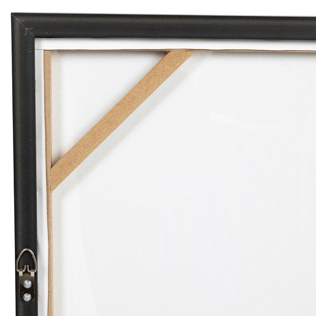 Tableau En Toile Encadré Feuilles Kaki 52x72cm - Gallery 3 Tableau En Toile Encadré Feuilles Kaki 52x72cm - Gallery – Image 3