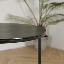 Tables D'appoint Gigogne (x2) En Fer Noir - Felia -Magasin Général Pour La Maison tables d appoint gigogne x2 en fer noir felia 37336 37336 SITU05 WEB 1