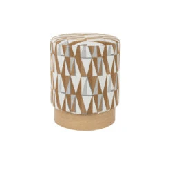 Tabouret En Tissu Beige - Ziggy 9 Tabouret En Tissu Beige - Ziggy -Magasin Général Pour La Maison tabouret en tissu beige ziggy 697595 697595 FRN03 WEB