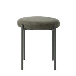 Unique Tabouret En Tissu Olive - Pelican